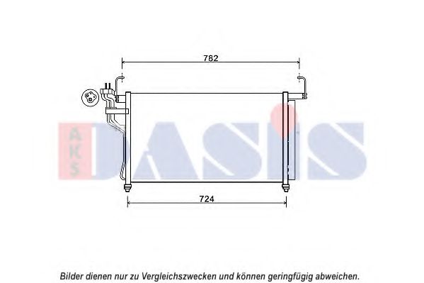 Imagine Condensator, climatizare AKS DASIS 562039N