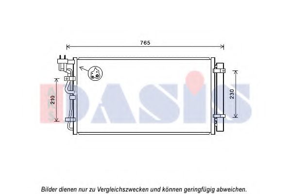 Imagine Condensator, climatizare AKS DASIS 562041N