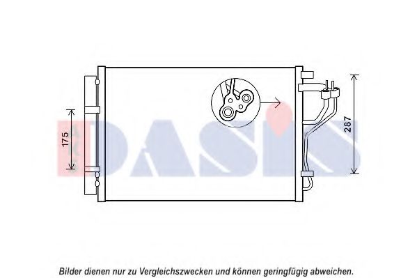 Imagine Condensator, climatizare AKS DASIS 562042N