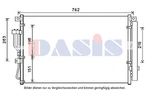 Imagine Condensator, climatizare AKS DASIS 562046N