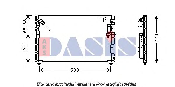 Imagine Condensator, climatizare AKS DASIS 562160N