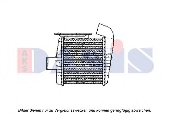 Imagine Intercooler, compresor AKS DASIS 567009N