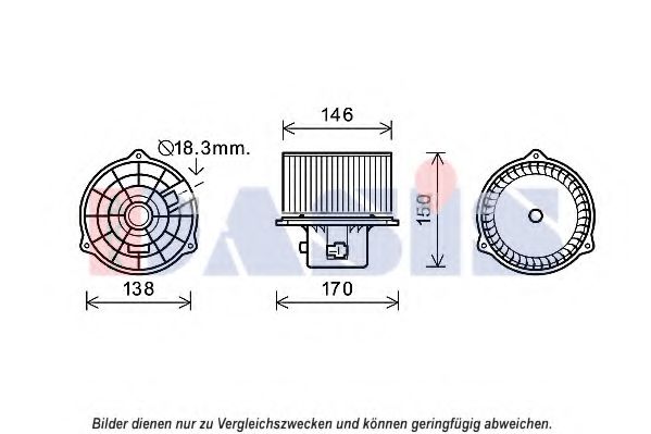 Imagine Ventilator, habitaclu AKS DASIS 568045N