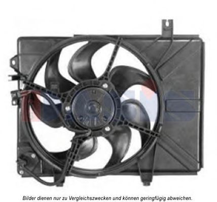 Imagine Ventilator, radiator AKS DASIS 568053N