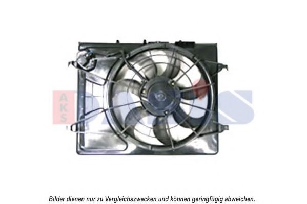 Imagine Ventilator, radiator AKS DASIS 568060N