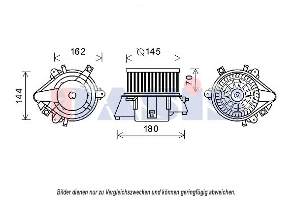 Imagine Ventilator, habitaclu AKS DASIS 730063N