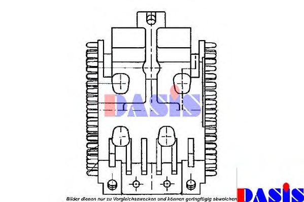 Imagine unitate de control,incalzire/ventilatie AKS DASIS 740136N