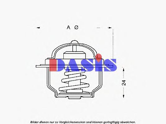 Imagine termostat,lichid racire AKS DASIS 750896N