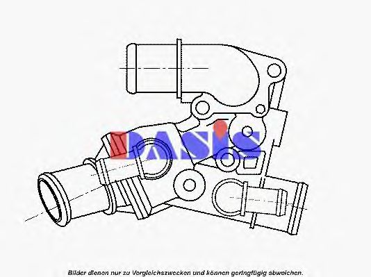 Imagine termostat,lichid racire AKS DASIS 751826N