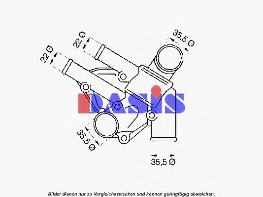 Imagine termostat,lichid racire AKS DASIS 751836N