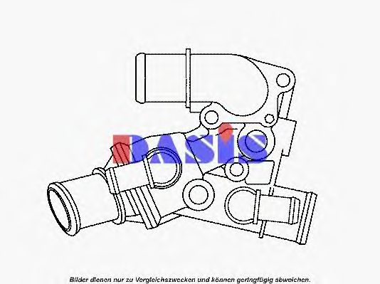 Imagine termostat,lichid racire AKS DASIS 751937N