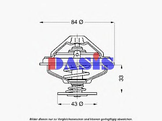 Imagine termostat,lichid racire AKS DASIS 751968N