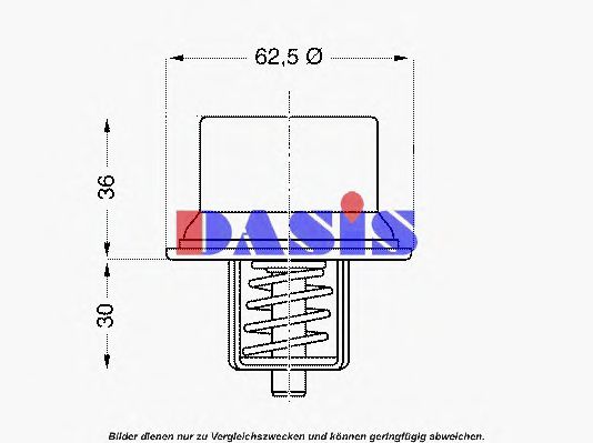 Imagine termostat,lichid racire AKS DASIS 751987N