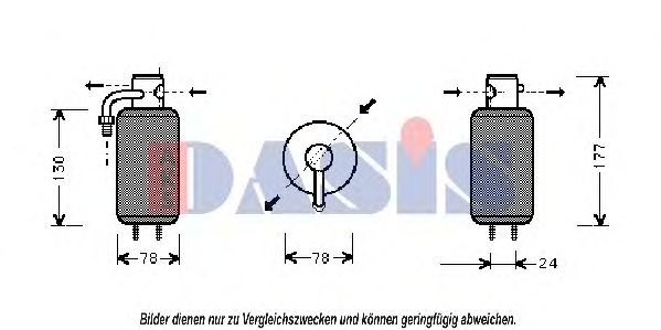 Imagine uscator,aer conditionat AKS DASIS 800009N