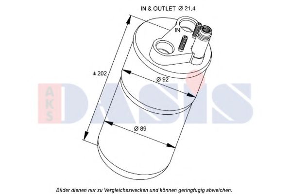 Imagine uscator,aer conditionat AKS DASIS 800585N