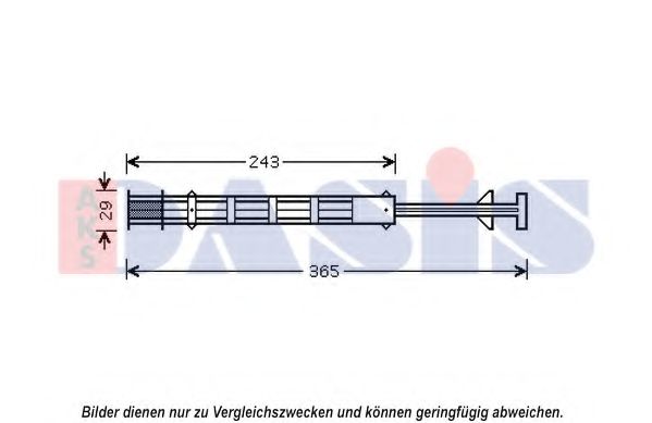 Imagine uscator,aer conditionat AKS DASIS 800612N