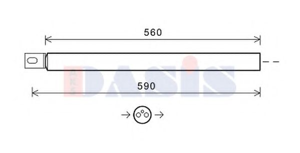 Imagine uscator,aer conditionat AKS DASIS 800669N