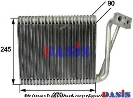 Imagine evaporator,aer conditionat AKS DASIS 820010N