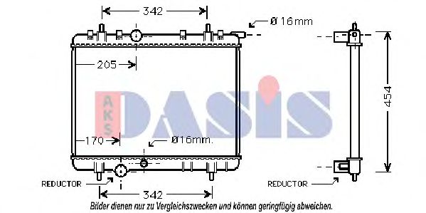 Imagine evaporator,aer conditionat AKS DASIS 820099N