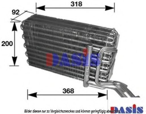 Imagine evaporator,aer conditionat AKS DASIS 820180N
