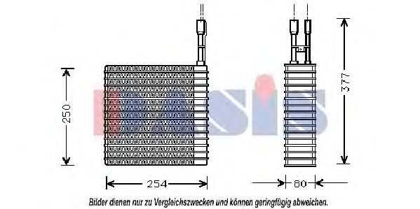 Imagine evaporator,aer conditionat AKS DASIS 820242N