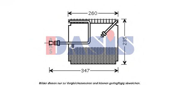 Imagine evaporator,aer conditionat AKS DASIS 820276N