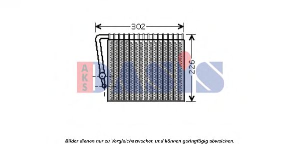 Imagine evaporator,aer conditionat AKS DASIS 820279N