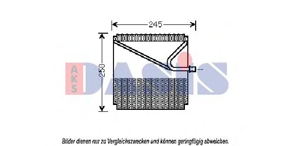 Imagine evaporator,aer conditionat AKS DASIS 820315N