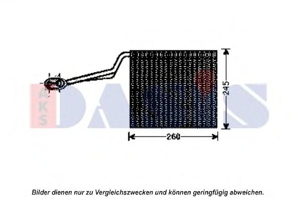 Imagine evaporator,aer conditionat AKS DASIS 820331N