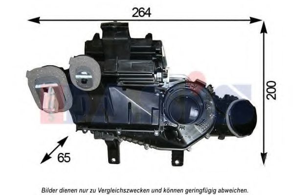 Imagine evaporator,aer conditionat AKS DASIS 820372N