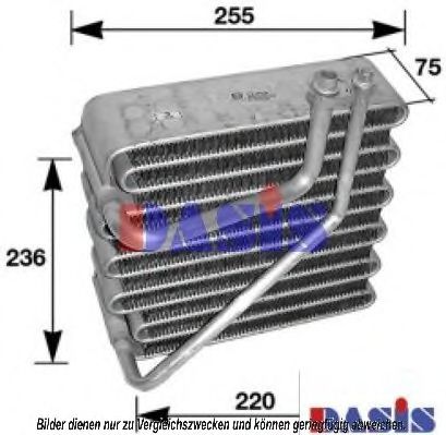 Imagine evaporator,aer conditionat AKS DASIS 821500N