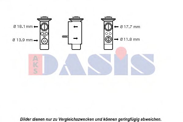 Imagine Supapa expansiune, clima AKS DASIS 840094N