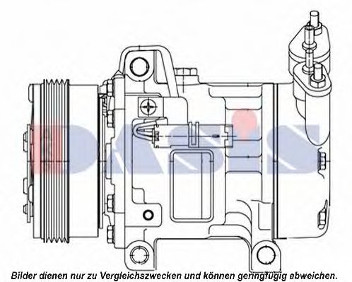 Imagine Compresor, climatizare AKS DASIS 850418N