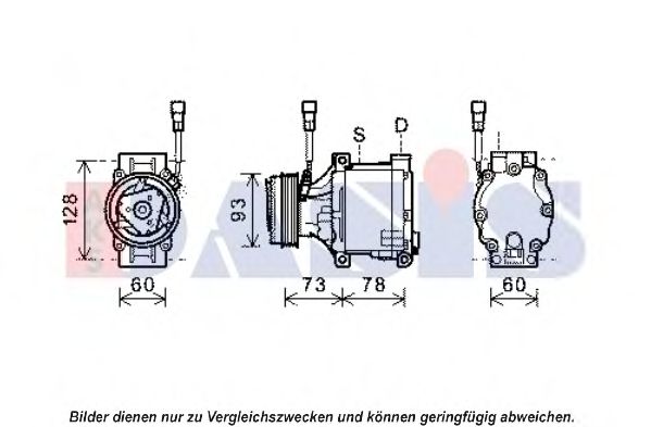 Imagine Compresor, climatizare AKS DASIS 851979N