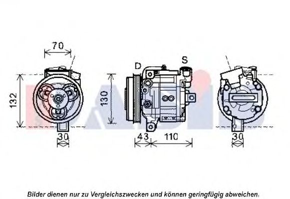 Imagine Compresor, climatizare AKS DASIS 851980N