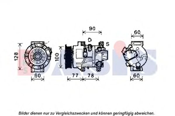 Imagine Compresor, climatizare AKS DASIS 851989N