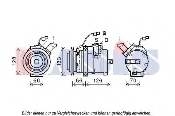 Imagine Compresor, climatizare AKS DASIS 852601N