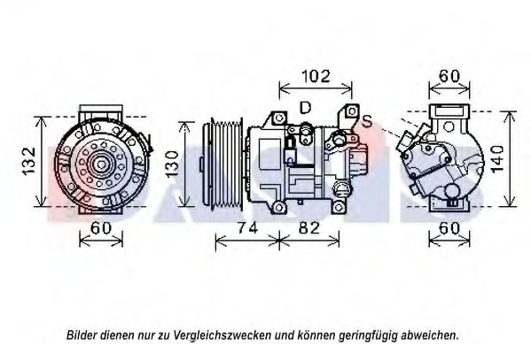 Imagine Compresor, climatizare AKS DASIS 852618N