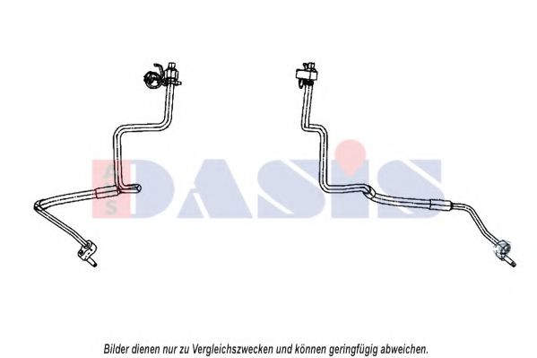 Imagine conducta inalta presiune,aer conditionat AKS DASIS 885809N