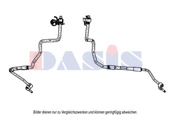 Imagine conducta inalta presiune,aer conditionat AKS DASIS 885810N