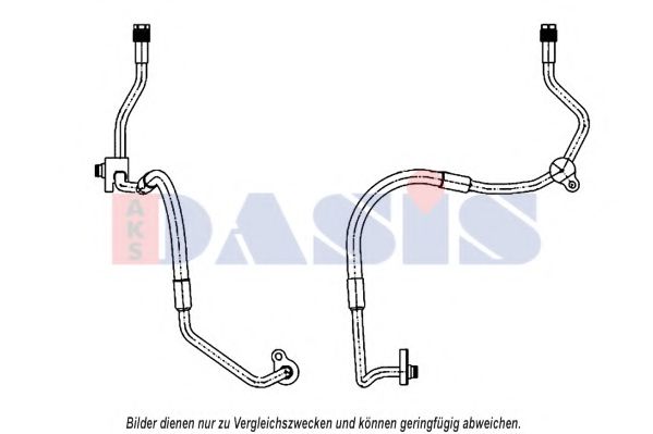 Imagine conducta inalta presiune,aer conditionat AKS DASIS 885813N