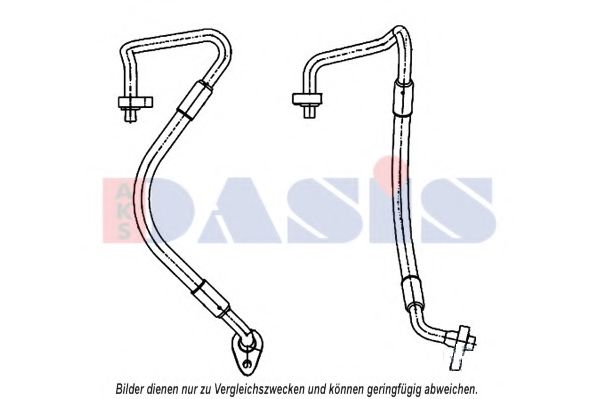 Imagine conducta inalta presiune,aer conditionat AKS DASIS 885814N