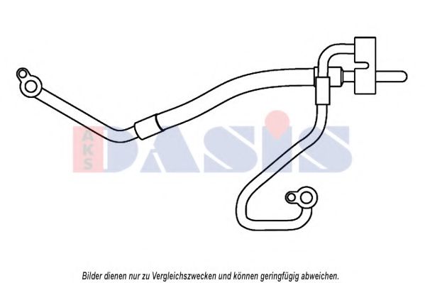 Imagine conducta presiune variabila,aer conditionat AKS DASIS 885821N