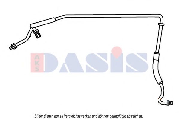 Imagine conducta inalta presiune,aer conditionat AKS DASIS 885829N