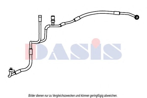 Imagine conducta inalta presiune,aer conditionat AKS DASIS 885836N