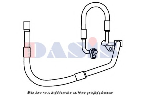 Imagine conducta inalta presiune,aer conditionat AKS DASIS 885837N