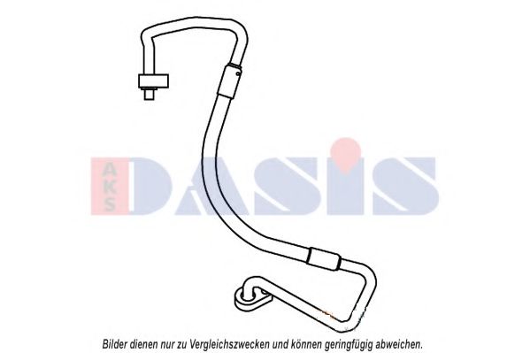 Imagine conducta inalta presiune,aer conditionat AKS DASIS 885846N