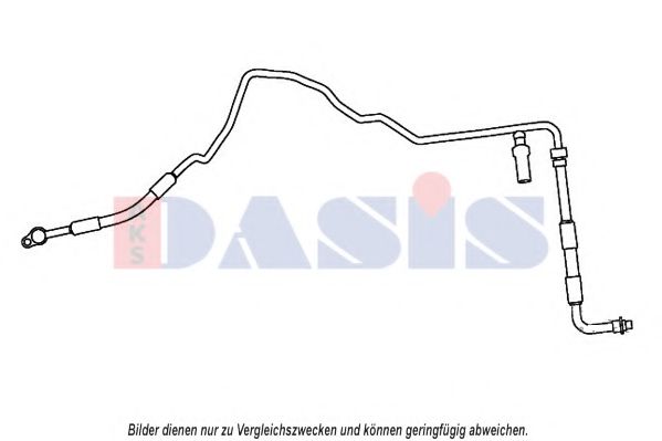 Imagine conducta inalta presiune,aer conditionat AKS DASIS 885847N