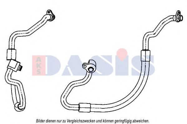 Imagine conducta joasa presiune,aer conditionat AKS DASIS 885866N