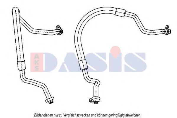 Imagine conducta joasa presiune,aer conditionat AKS DASIS 885871N